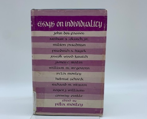 Essays on individuality